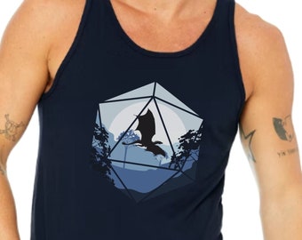 DND TANK TOP Mens, Dungeons and Dragons tank top, Dungeon Master Tank Top, D20 Tank Top men, D&d Tank Top, dnd gifts for him, Dnd Dad Shirt.