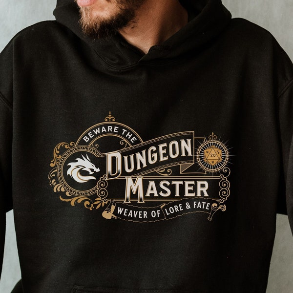 DUNGEON MASTER GIFT, Dungeons Master hoodie, dungeon master dnd, dnd hoodie dungeon master, Game master, dnd gifts for dm