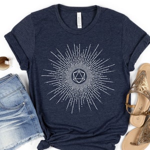 Dungeons and Dragons shirt, D20 shirt, dnd shirt, dungeon master shirt, dnd gift, geek, Critical Role, dnd dice, tabletop gaming, rpg shirt