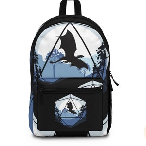 DND BACKPACK, dnd backpack for school, Dungeons and dragons backpack, dnd bag, Bag of holding, Geeky backpack, Nerdy backpack, RPG Backpack