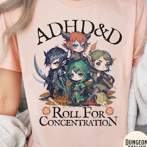 ADHD SHIRT, DND SHIRT