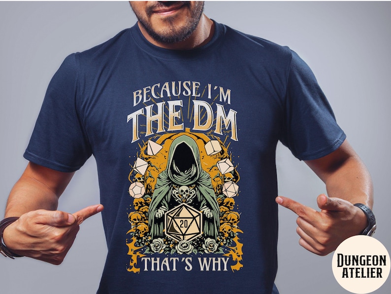 dungeon master shirt, dnd gift for dm