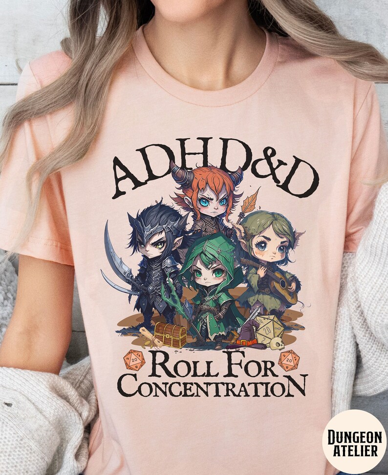 ADHD SHIRT, DND SHIRT