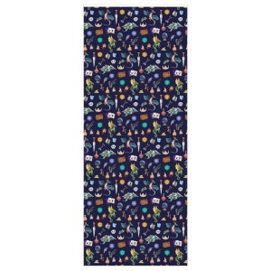 DND WRAPPING PAPER, Dungeons and Dragons wrapping paper, dnd gift wrap, dnd kids, dnd baby, geeky wrapping paper, dnd christmas wrap image 8