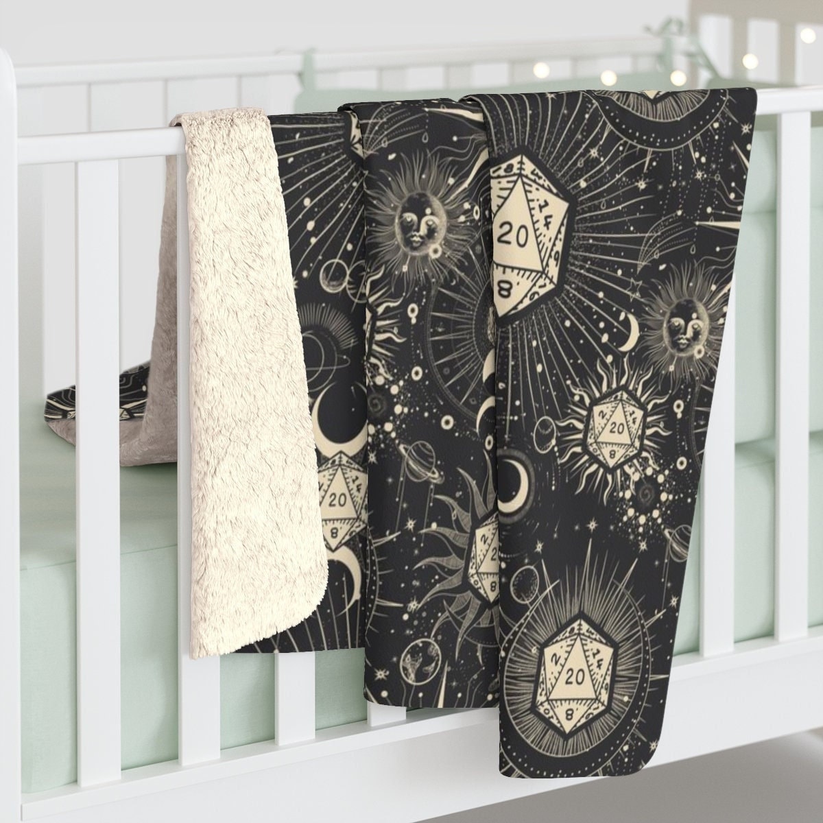 DND BLANKET Dungeons and Dragons Blanket Dnd Sherpa Blanket Etsy