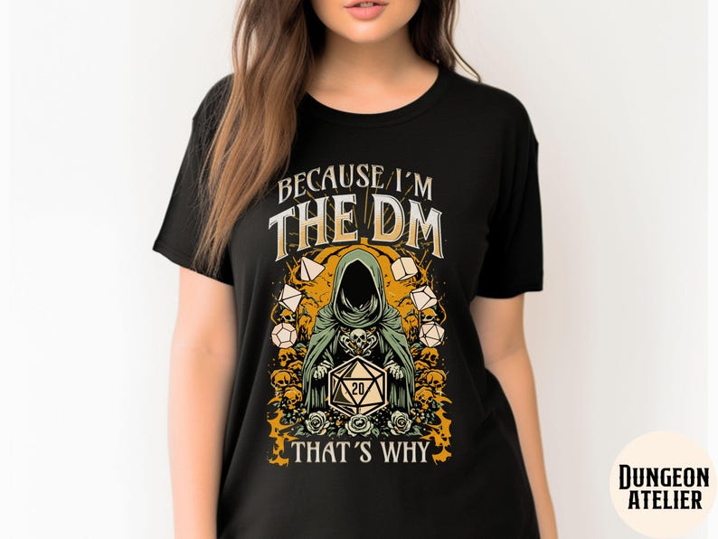 dungeon master shirt, dnd gift for dm