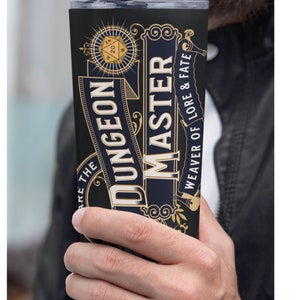 DUNGEON MASTER TUMBLER, dnd gift for dungeon master, dnd tumbler cup, Dm tumbler, dnd gift for dm, dungeon master gift, tears of my player.