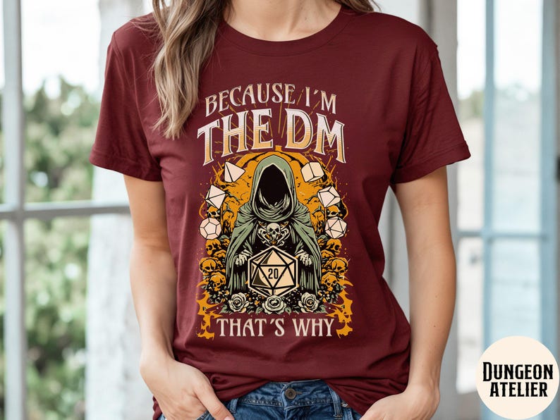 dungeon master tshirt