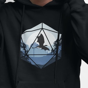 DND HOODIE, Dungeons hoodie, Dragons hoodie, Dnd Sweatshirt, Dragon Hoodie, Dungeon Master Hoodie, D20 Hoodie.