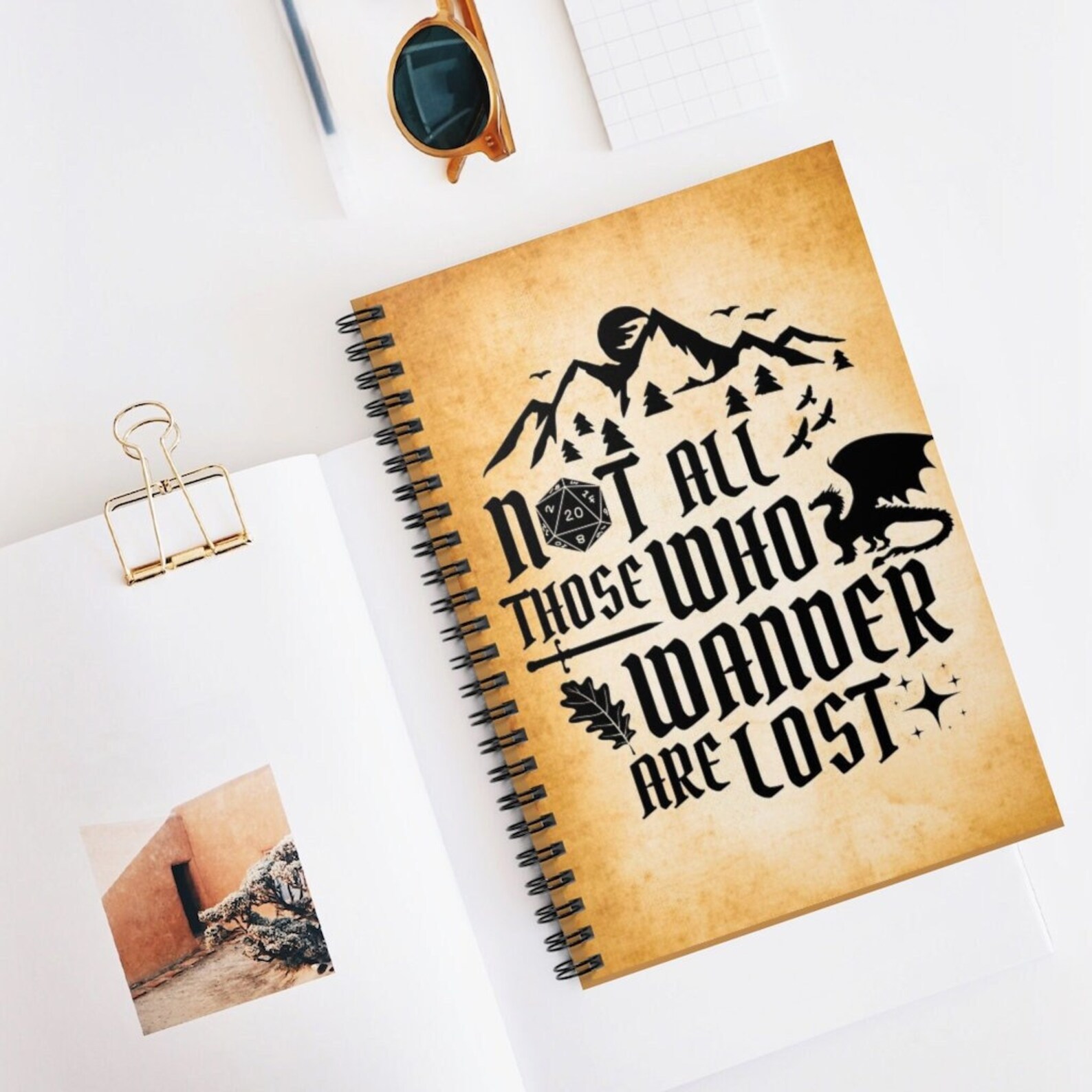 ADVENTURER DND Notebook Dnd Journal Dnd Character Journal Etsy