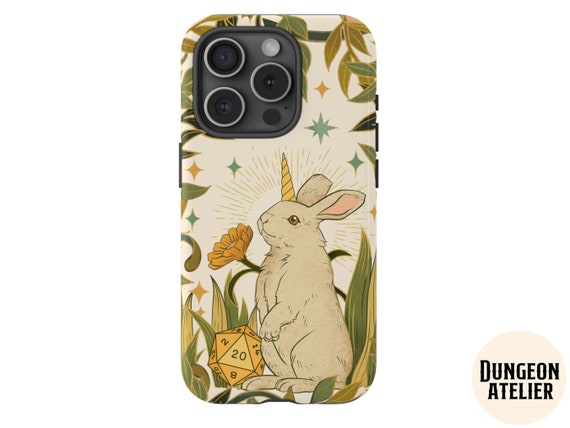 ALMIRAJ DND PHONE Case, Rabbit phone case rabbit iphone case, dnd samsung phone case rabbit Google phone case, bunny phone case, Rabbit dice