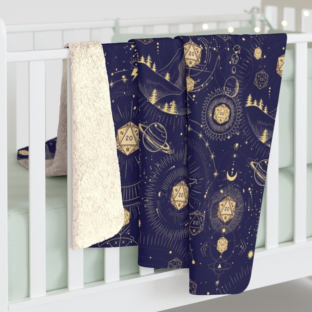 DND BLANKET Dnd Celestial Blanket Dungeons and Dragons Etsy