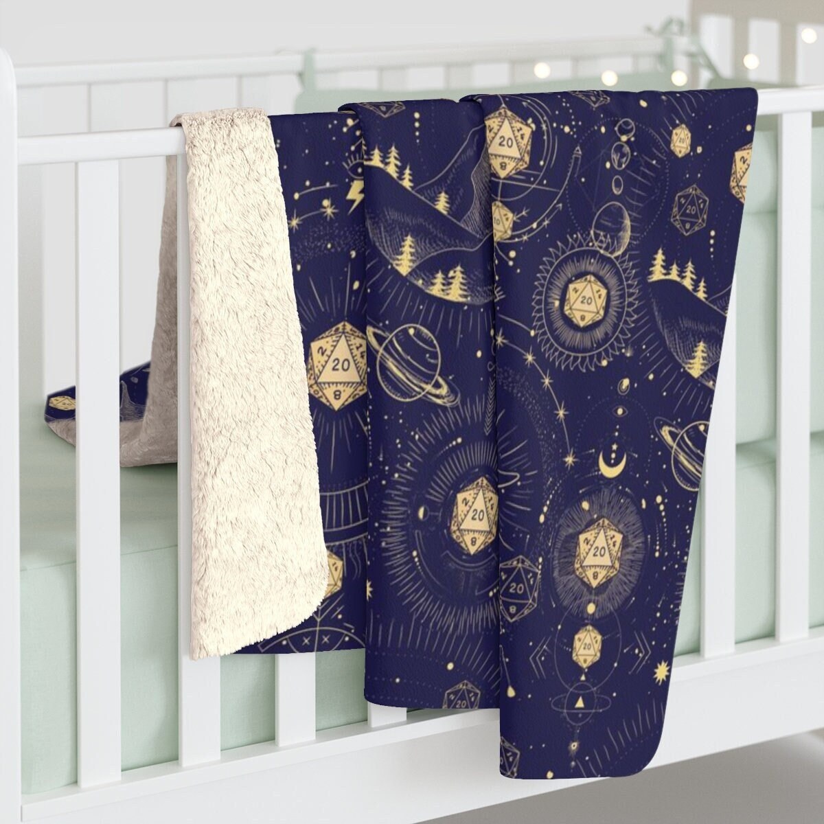 Dnd blanket dnd celestial blanket dungeons and dragons etsy
