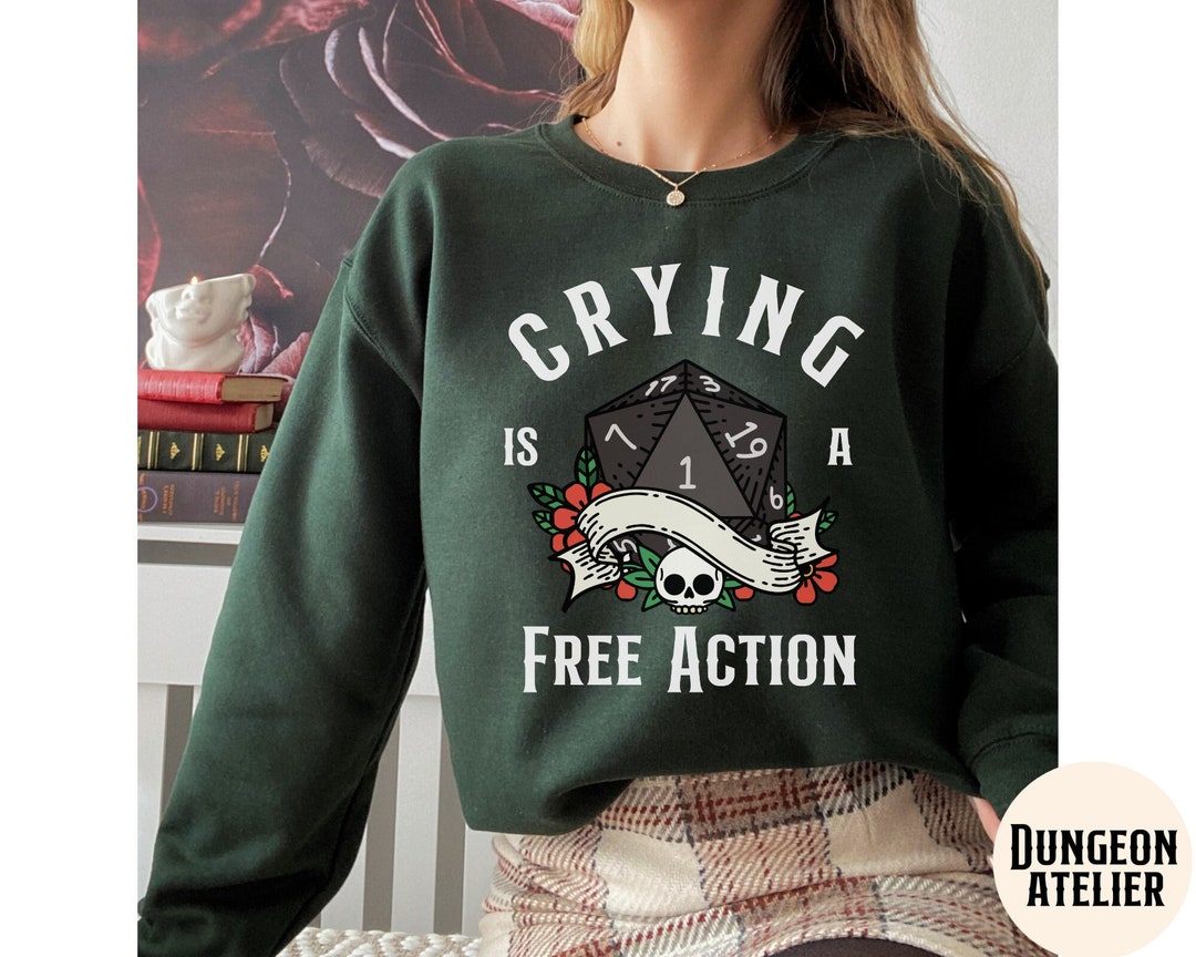 DND SWEATSHIRT FUNNY Dungeons and Dragons Sweatshirt D&d Etsy