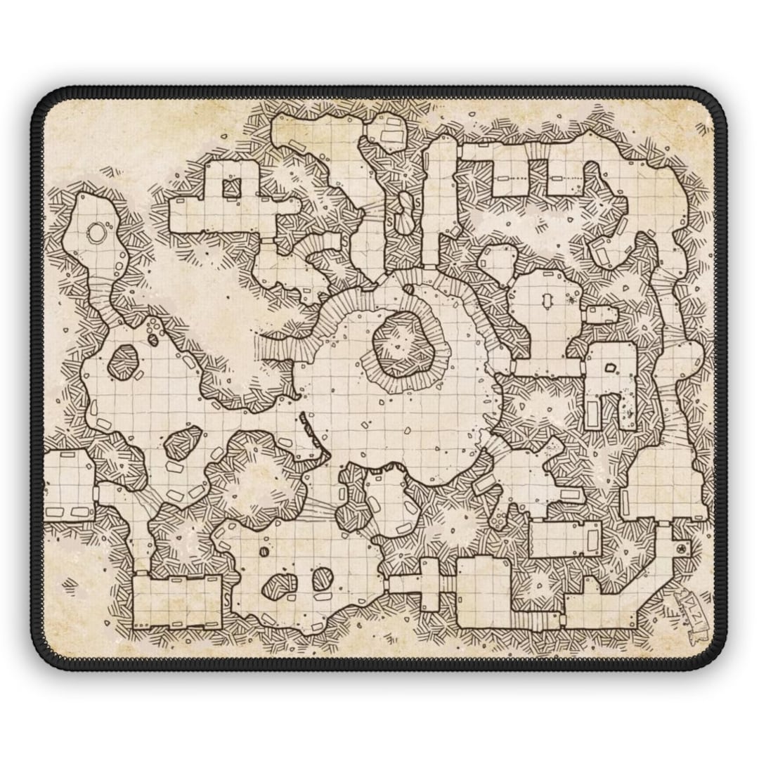DND MOUSEPAD, Dnd Map, Dnd Cartography, Dnd Twitch, Dnd Gaming