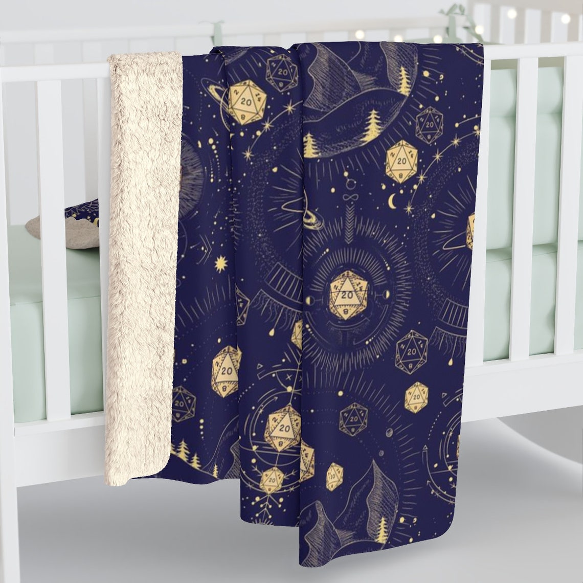 DND BLANKET Dnd Celestial Blanket Dungeons and Dragons Etsy