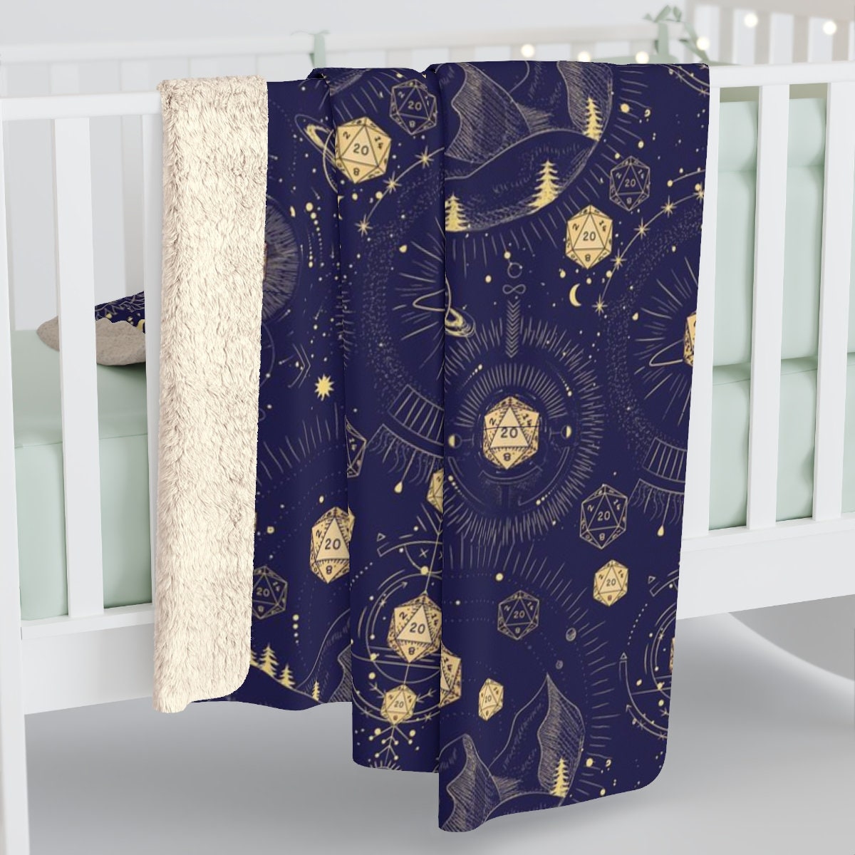 Dnd blanket dnd celestial blanket dungeons and dragons etsy