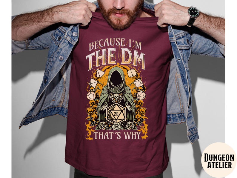 dungeon master tshirt
