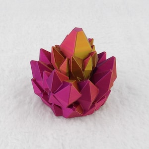 Crystal Fidget Spinner Toy – Unique 3D Printed Stress Relief for Kids and Adults