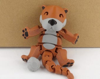 Articulated River Otter | 3D Printed Flexi Fidget Toy
