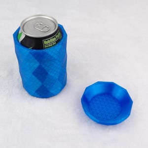 Insulated 3D printed Rubber Can Koozie