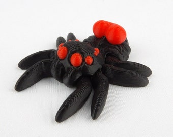 Tiny Heart Spider | Valentine's Day Gift |  Articulated and 3D Printed