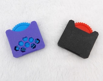 Rueda Fidget Clicky impresa en 3D: Juguete de escritorio para aliviar el estrés, la concentración y el TDAH