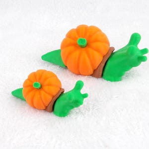 Pumpkin Snail - 3D printed & Articulated  - Multicolor!