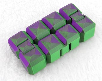 Giocattolo Fidget Infinity Cube stampato in 3D: antistress e stimolante per la concentrazione per adulti