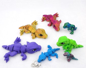 ¡Juguete fidget articulado bebé T-Rex impreso en 3D - Multicolor!