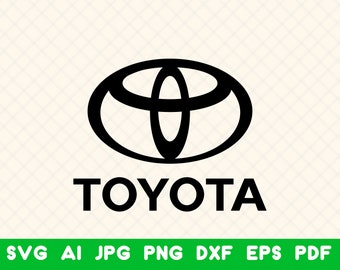 Toyota Logo Svg Etsy