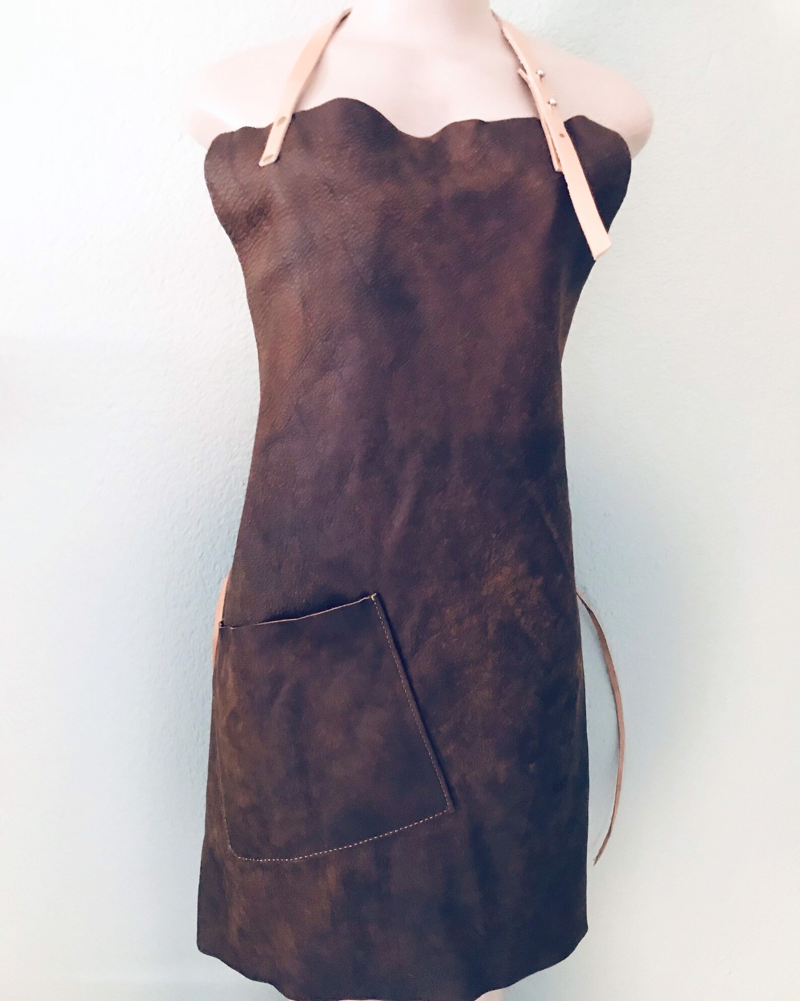 Genuine Leather Aprons Etsy
