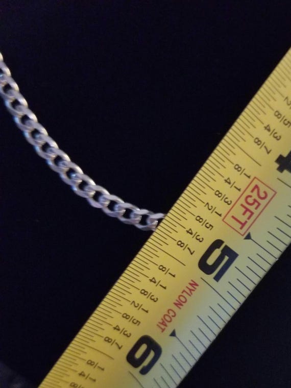 Vintage Solid Sterling Silver Never Worn 18g, 20 … - image 4