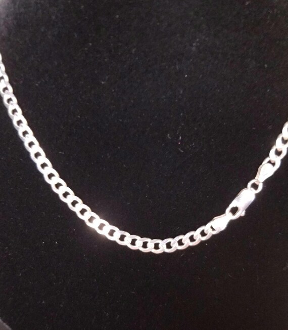 Vintage Solid Sterling Silver Never Worn 18g, 20 … - image 5