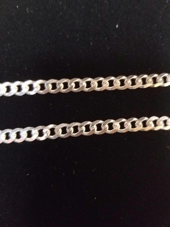 Vintage Solid Sterling Silver Never Worn 18g, 20 … - image 3