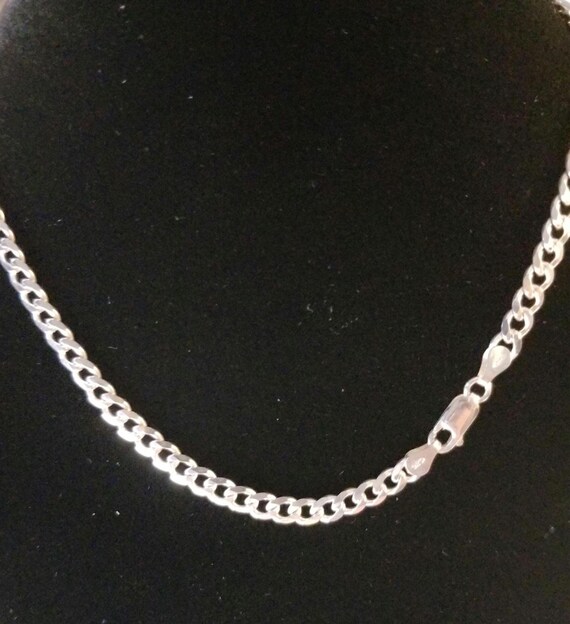 Vintage Solid Sterling Silver Never Worn 18g, 20 … - image 1