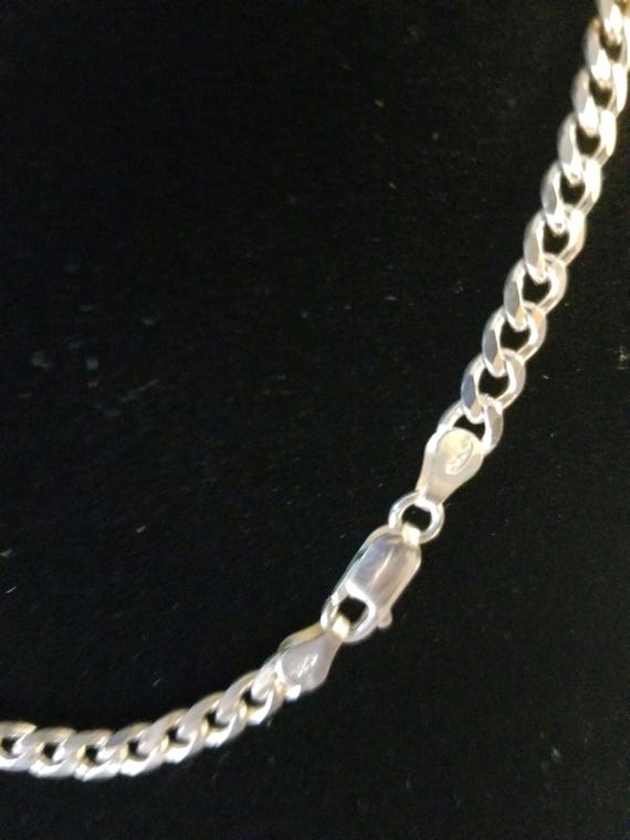 Vintage Solid Sterling Silver Never Worn 18g, 20 … - image 2