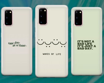 Motivation Quotes Phone Case Aesthetic Light Cover Fit For Etsy