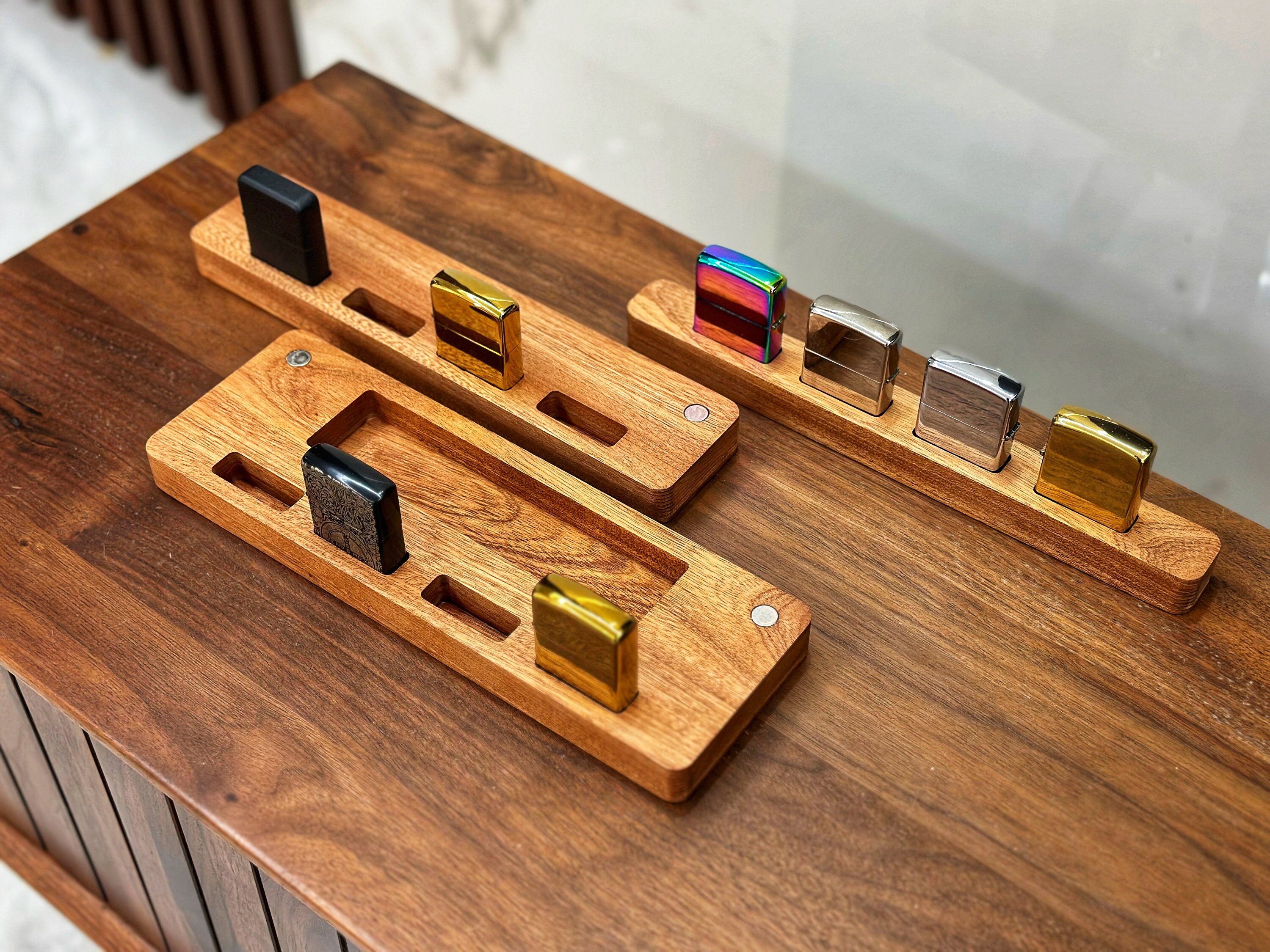 Display Case for 12 Zippo Lightersdetachable Lighters Etsy