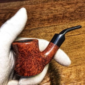 Pipa de martillo, pipa de tabaco de madera de brezo, pipa para fumar de madera hecha a mano, kit de pipa perfecto para principiantes para fumar, mini pipa, regalo para fumadores