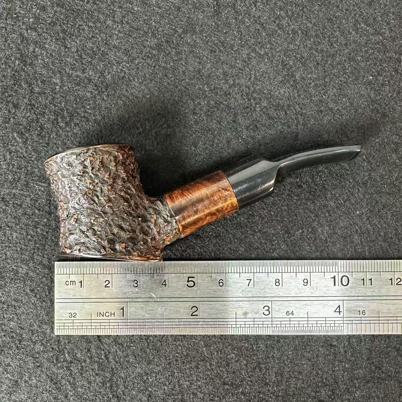 Sandblasted Poker Tobacco Pipe,perfect Beginner Pipe Kit for  Smoking,handmade Wood Smoking Pipe,mini Pipe,gift for Smoker