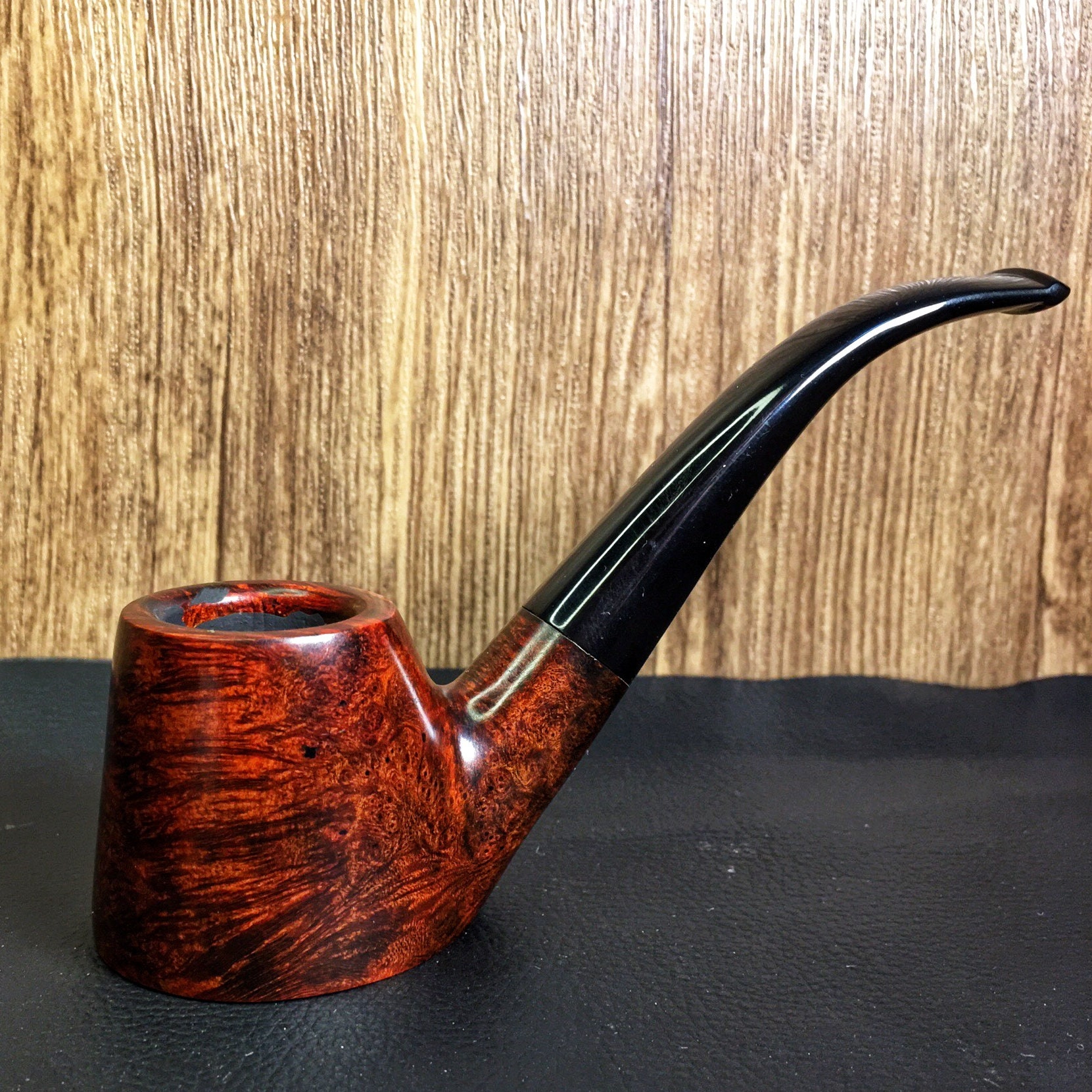 Hammer Pipe Briar Wood Tobacco Pipe ,volcanic Pattern Smoking Pipe,perfect Beginner Pipe Kit for