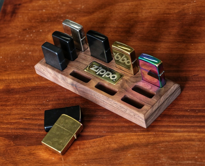 Display Case for 12 Zippo Lightersdetachable Lighters Etsy