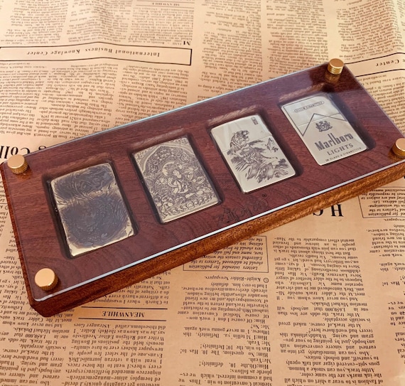 Display Case for 4 Zippo Lighterslighters Boxzippo Etsy