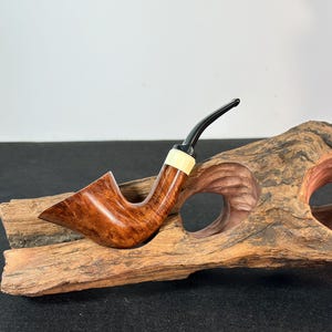 Freehands tobacco Briar Pipe,3 mm filter,classic pipeVulcanizationpipe handle,Beginner Pipe Kit for Smoking,Gift for smoker