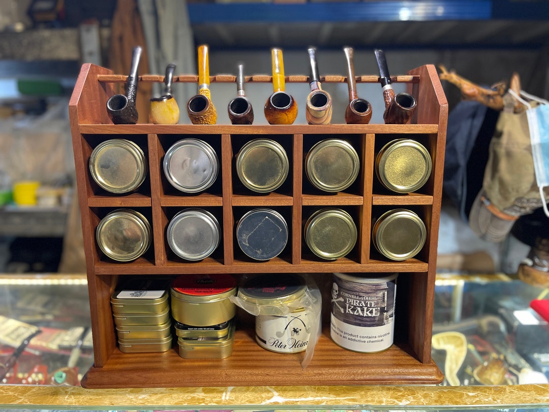 Pipes Rack,stand for 8 PIPES, Black, Smoking Pipes Rack , Tobacco