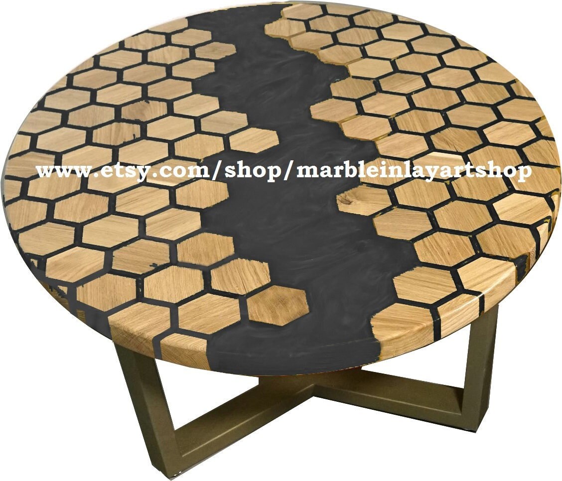 Epoxy Table/ Round Epoxy Table / Table / Etsy