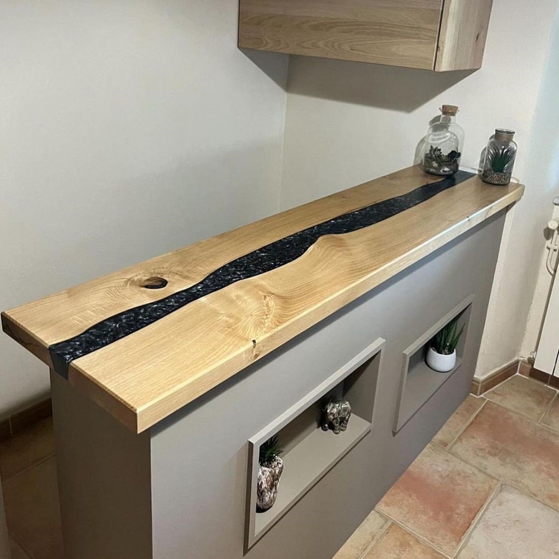 What is the Best Epoxy Resin Countertops for Kitchen 9 Epoxy Wood Slab Countertop