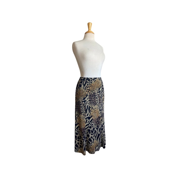 90s animal print skirt - image 2