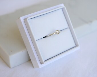 Sterling Silver Citrine Ring